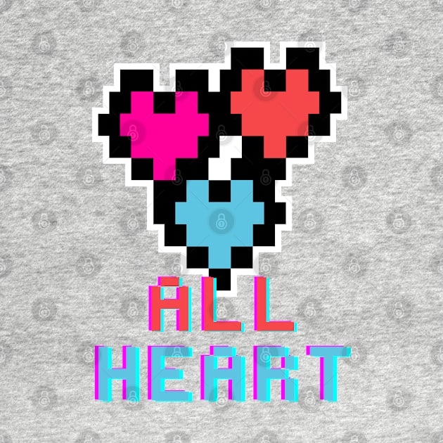 All Heart Retro Pixel! by SocietyTwentyThree